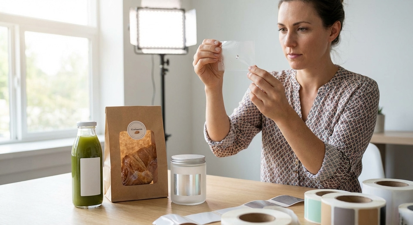 คู่มือเลือกสติ๊กเกอร์ฉลากสินค้า ฉบับ SME แบบไหนกันน้ำ? - sticker-material-guide-sme