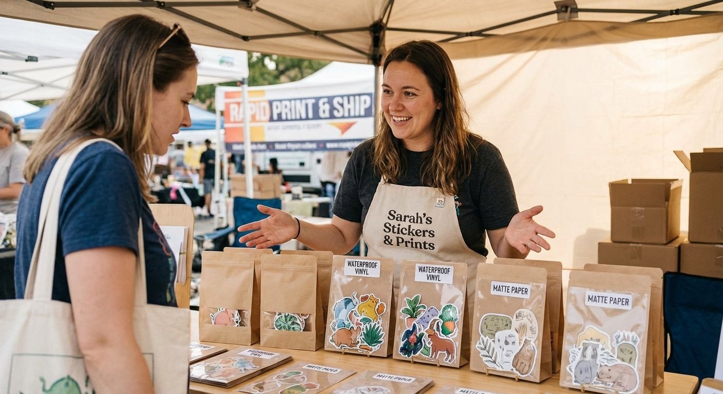 สติ๊กเกอร์ PP, PVC และกระดาษ ต่างกันอย่างไร? เลือกแบบไหนดี - sticker-material-pp-pvc-paper