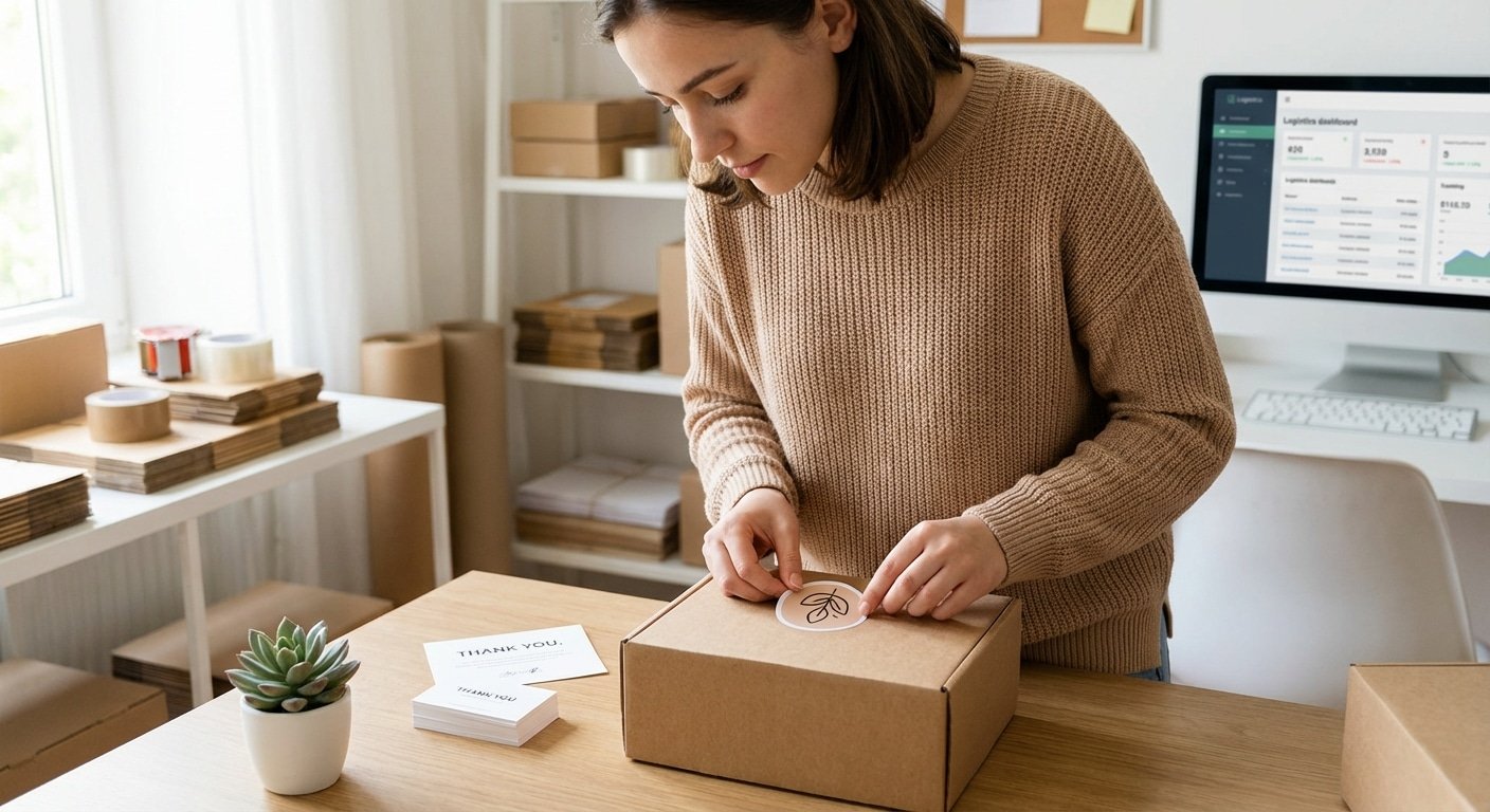 เคล็ดลับทำสติ๊กเกอร์ติดกล่อง ดันรีวิว Unboxing ให้ปัง - sticker-packaging-unboxing-review