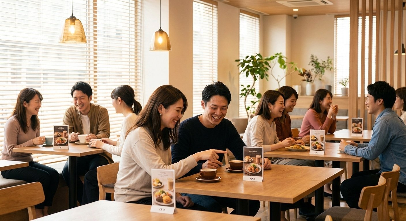 เทคนิคจัดวางป้ายเมนูตั้งโต๊ะ 2026 กระตุ้นยอดขายร้านอาหาร - table-menu-upselling-tips-2026