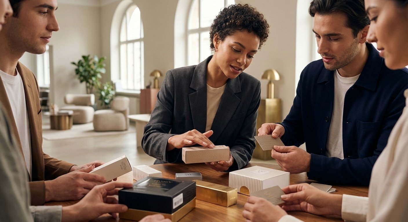 สวยแค่ตาไม่พอ! เจาะเทรนด์ 'Tactile Branding' ปี 2026 งานพิมพ์ 'มีผิวสัมผัส' ช่วยอัปเกรดแบรนด์ - tactile-branding-packaging-design-trend-2026