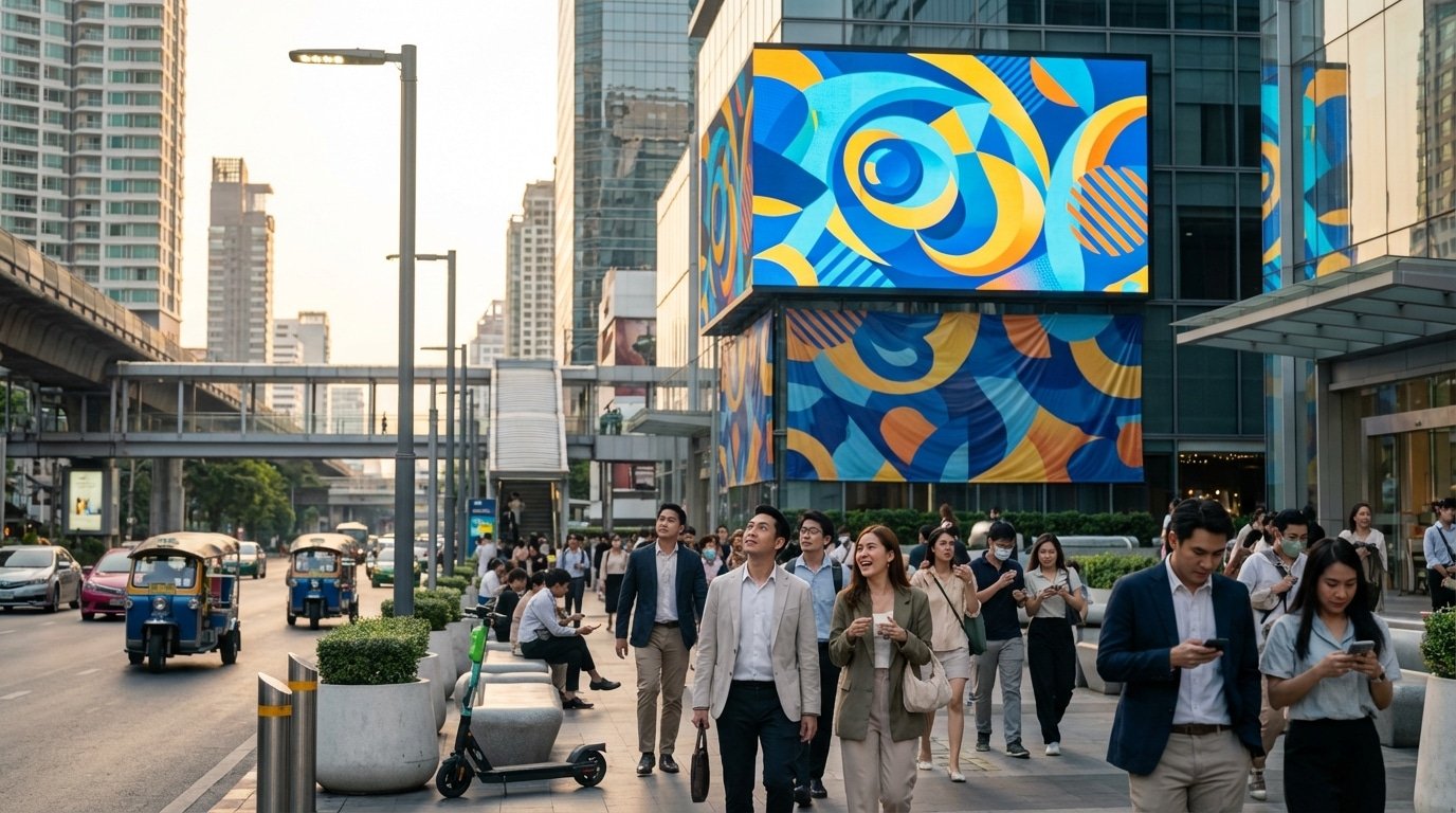 จับตาทิศทางสิ่งพิมพ์ไทย 2026! ป้ายโฆษณาออฟไลน์กลับมาบูม - thai-print-advertising-trend-2026