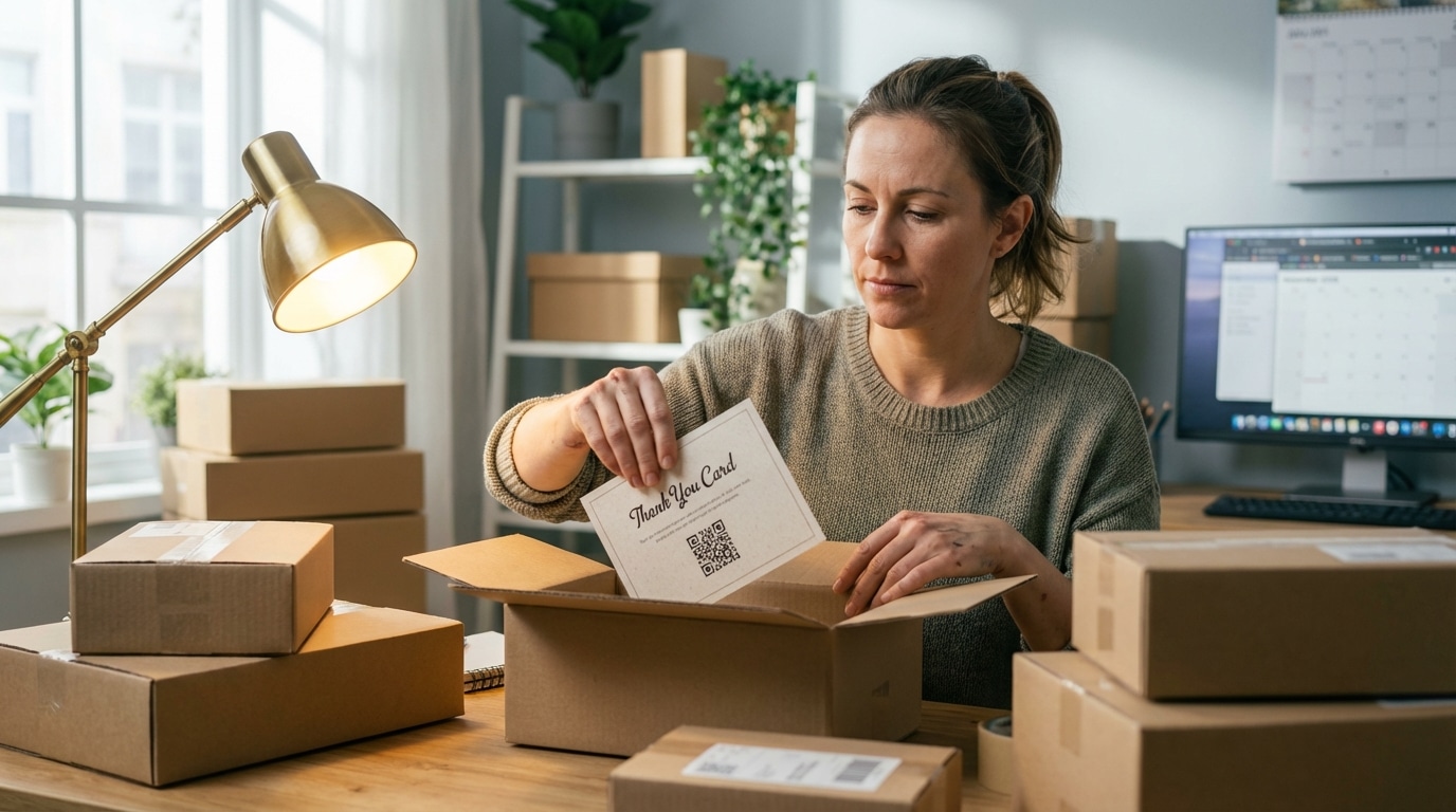 ค่าแอดปี 2026 แพงหูฉี่! กู้วิกฤตด้วย 'Thank You Card' ใบละบาท เพิ่มยอดซื้อซ้ำ (Retention) ได้ดีกว่ายิงแอด? - thank-you-card-marketing-strategy-2026-customer-retention