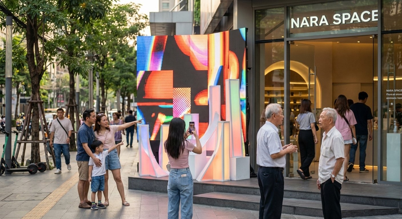 เทรนด์ป้ายหน้าร้าน 2026: ใช้สแตนดี้กระตุ้นยอดขายออฟไลน์ - trend-signage-standee-sales