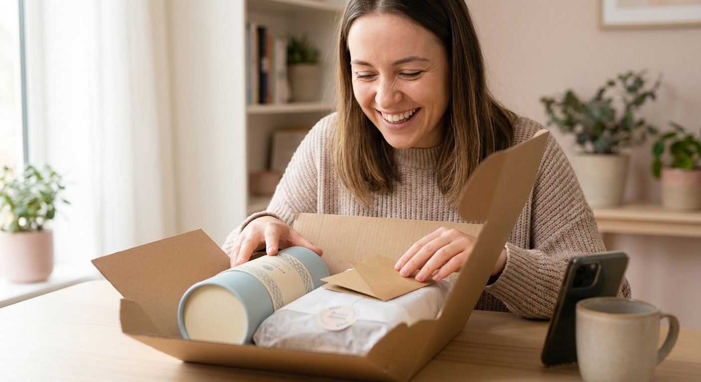 เทรนด์ Branding 2026! เปลี่ยนกล่องพัสดุธรรมดาให้เป็น 'Unboxing Experience' ลูกค้าประทับใจจนต้องรีวิว - unboxing-experience-packaging-branding-trend-2026