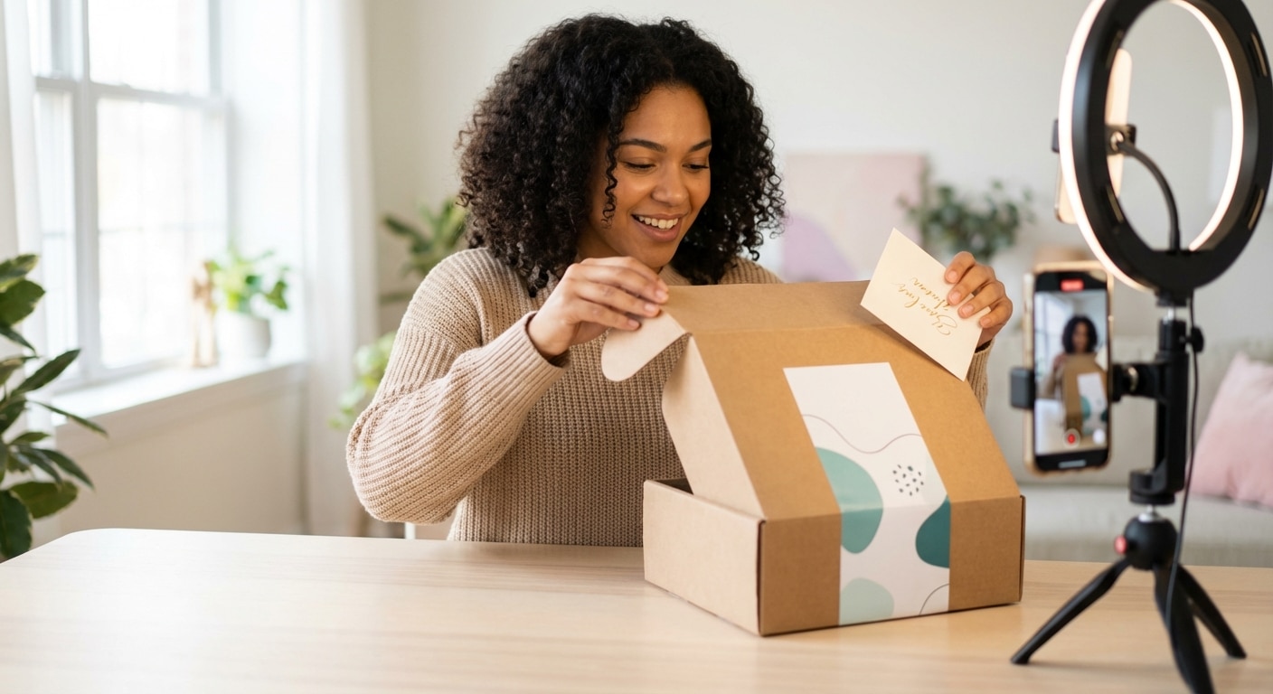 ขายดีเพราะกล่องสวย! เทรนด์ 'Unboxing Experience' ปี 2026 เปลี่ยนพัสดุธรรมดาให้ลูกค้าอยากถ่ายลง TikTok - unboxing-experience-packaging-design-2026-sme