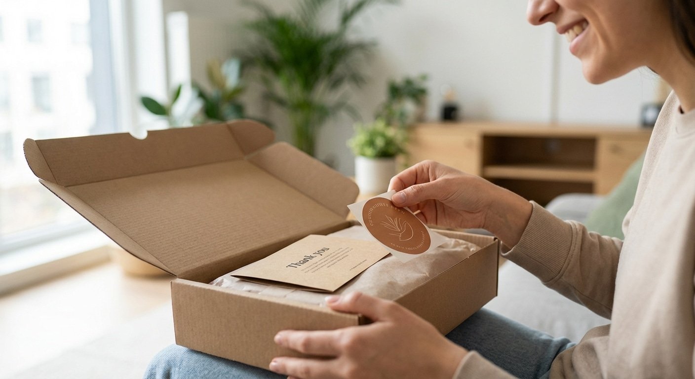 เทรนด์ Unboxing 2026! สติ๊กเกอร์ติดกล่องพัสดุมัดใจลูกค้า - unboxing-sticker-trend-2026