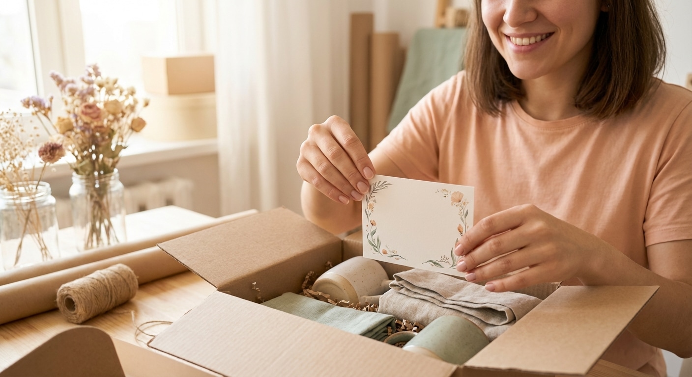 สร้างประสบการณ์ Unboxing! พิมพ์การ์ดขอบคุณมัดใจลูกค้า SME - unboxing-thank-you-card-printing