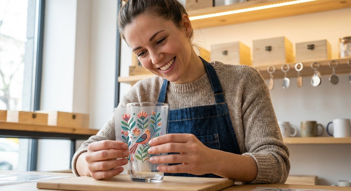 รู้จัก 'UV DTF' เทรนด์พิมพ์ปี 2026: เปลี่ยนของธรรมดาให้เป็น 'Limited' พิมพ์นูนสวยไม่ง้อบล็อก - uv-dtf-printing-innovation-2026-premium-label