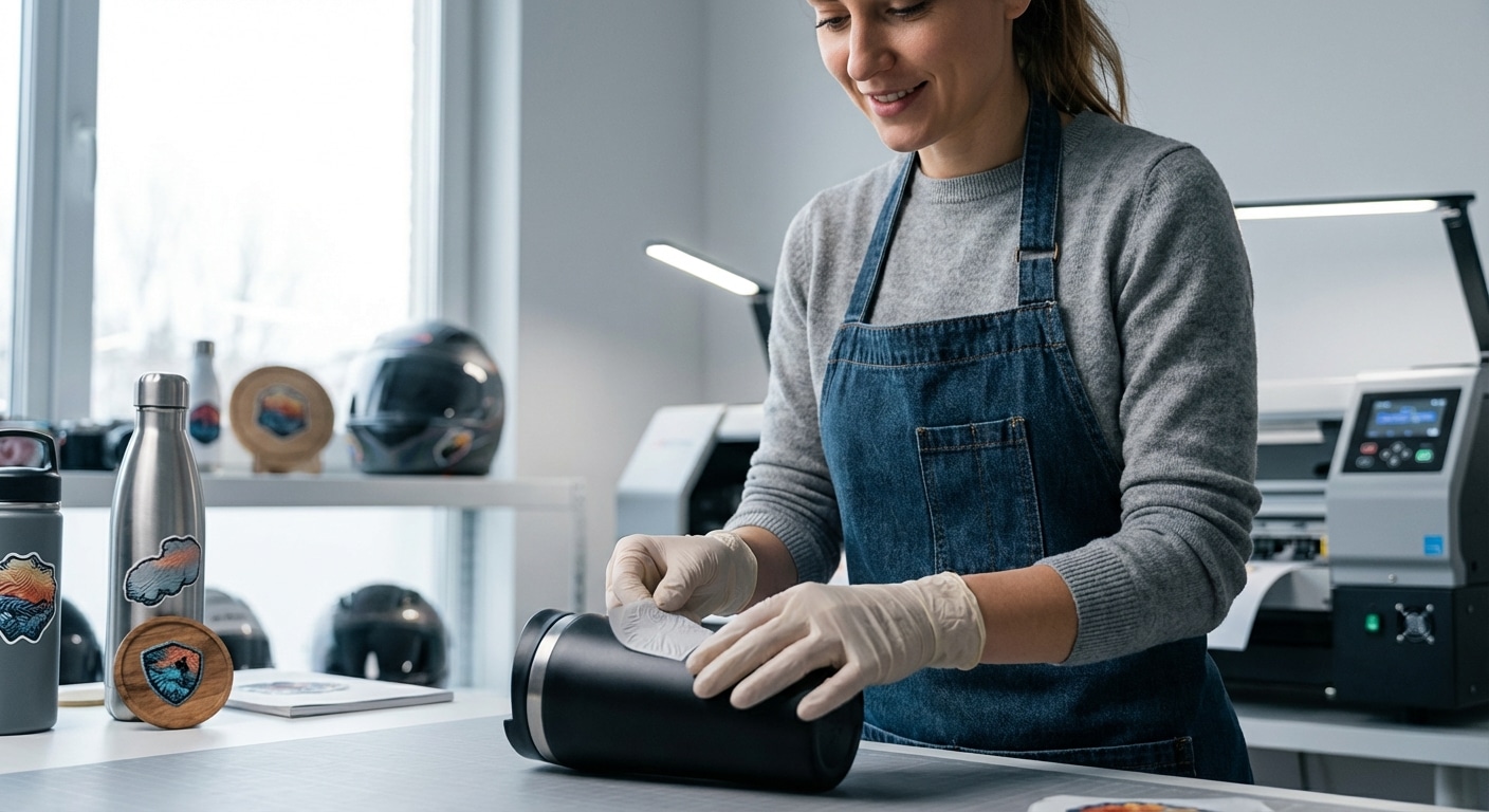 รู้จัก 'UV DTF' สติ๊กเกอร์นูน 3D ติดได้ทุกผิว ไม่ง้อบล็อกสกรีน! - uv-dtf-printing-technology-crystal-label-2026