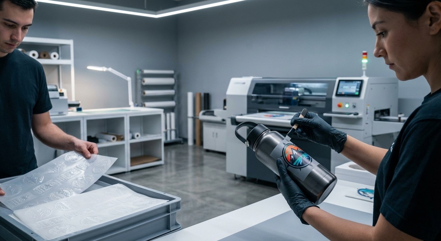 เจาะลึก 'UV DTF' นวัตกรรมพิมพ์สติ๊กเกอร์ 2026 ติดหนึบทุกทรง ไม่ต้องไดคัท! - uv-dtf-printing-technology-sticker-innovation-2026