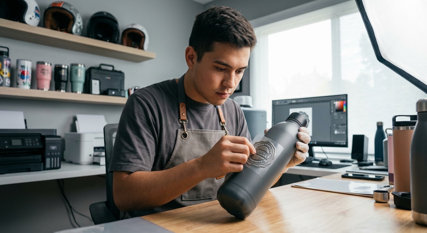 เลิกง้อบล็อกสกรีน! 'UV DTF' เทรนด์ปี 2026 ติดหนึบทุกผิวโค้ง - uv-dtf-sticker-printing-technology-2026