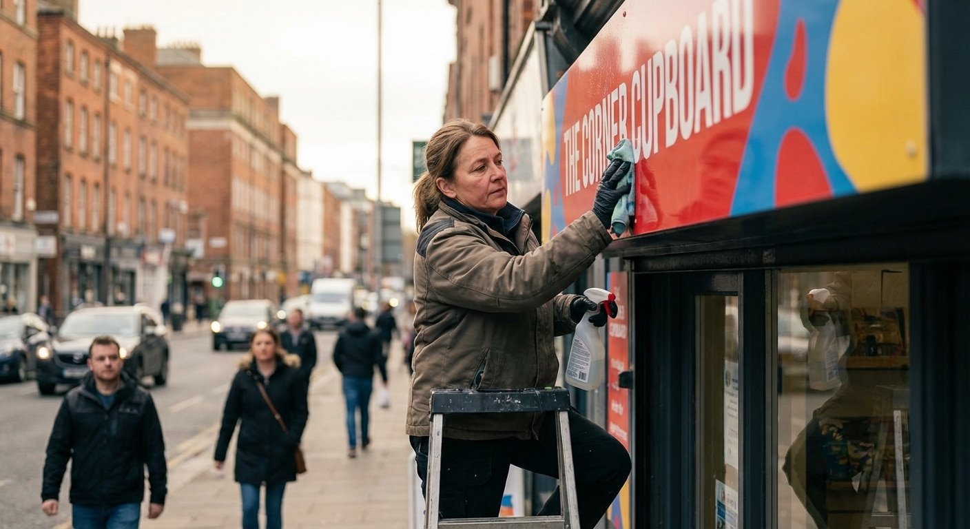 เคล็ดลับดูแลป้ายไวนิลหน้าร้านให้สีสด ทนแดดทนฝน - vinyl-banner-maintenance-tips