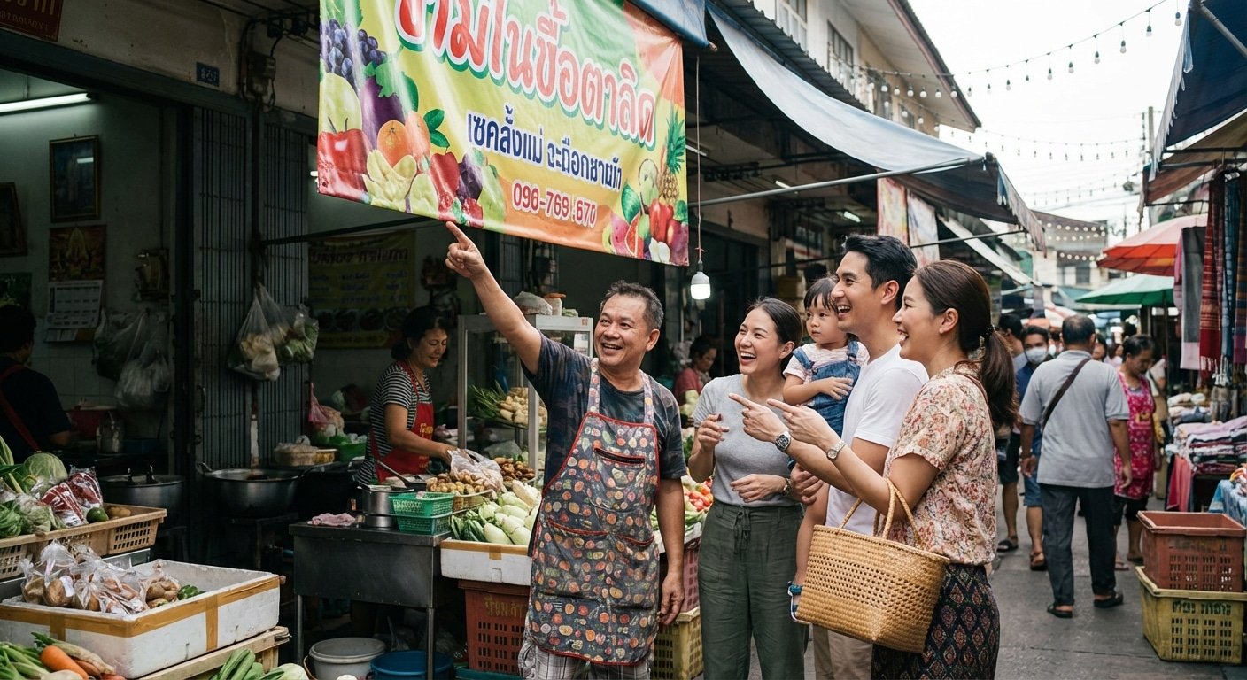 5 ทริคทำป้ายไวนิลหน้าร้านให้สะดุดตา เรียกลูกค้าเข้าร้าน - vinyl-banner-store-front-tips