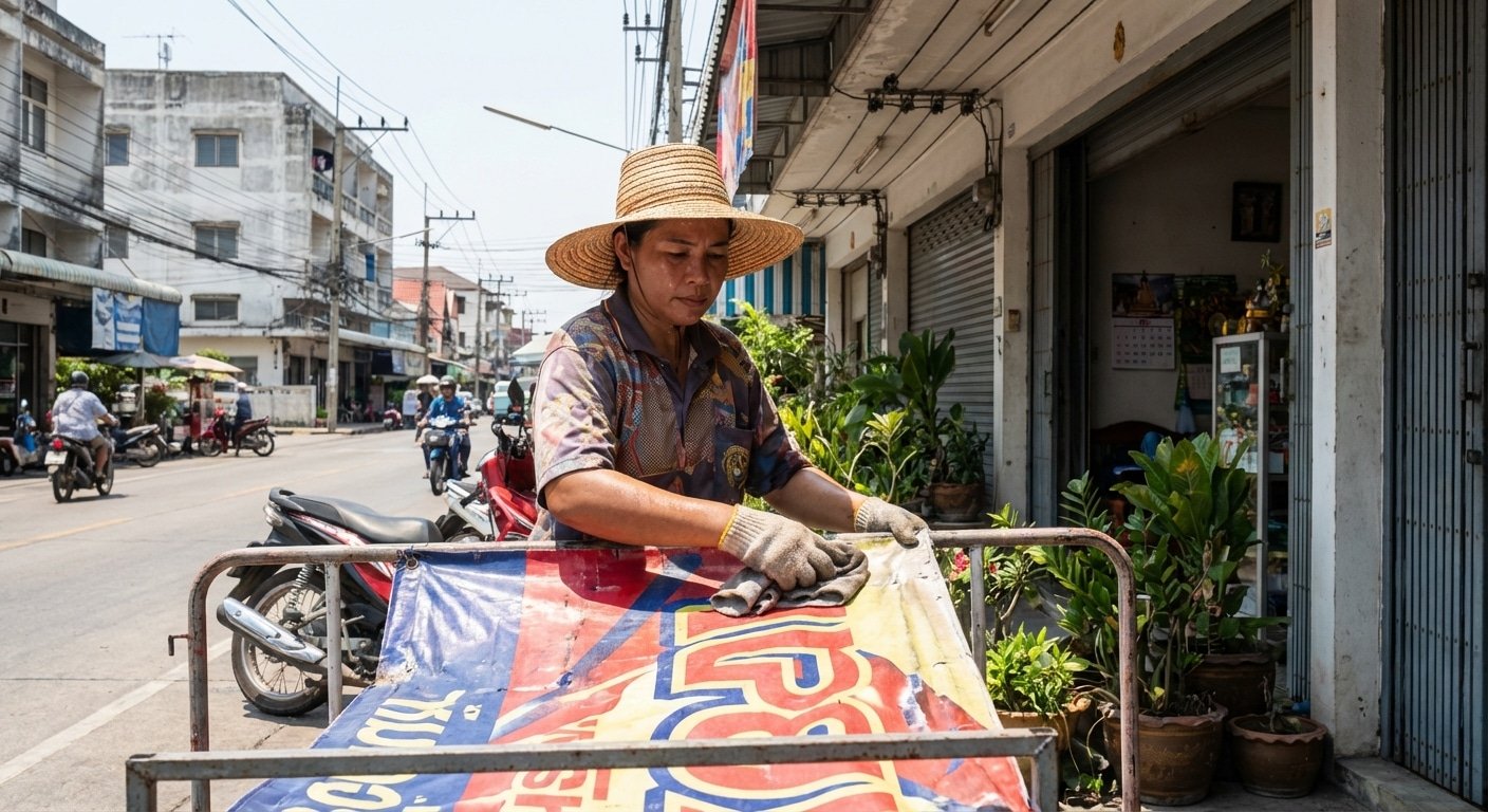 ร้อนนี้ต้องรอด! ทริคดูแลป้ายไวนิลหน้าร้านให้สีสดทนแดด - vinyl-sign-maintenance-tips