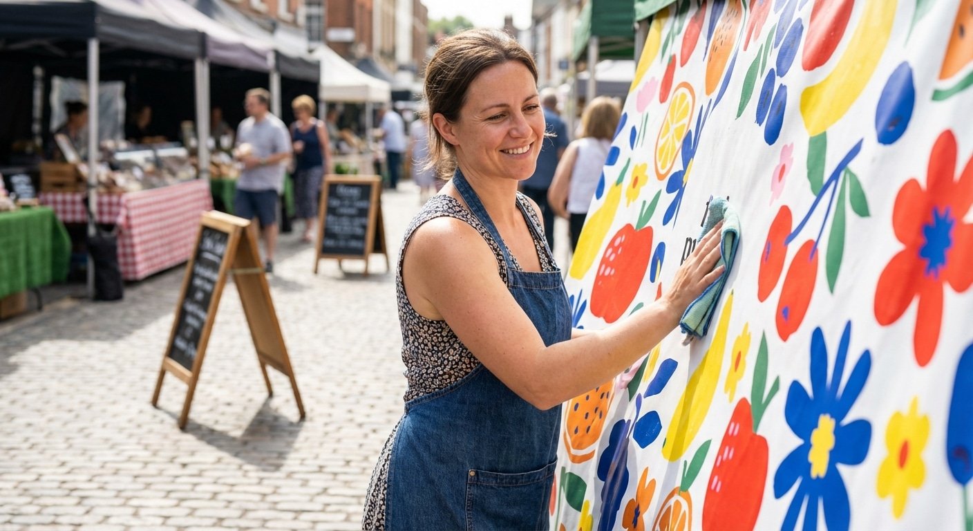 เทคนิคดูแลป้ายไวนิลและสแตนดี้ท้าแดดซัมเมอร์ 2026 - vinyl-standee-maintenance-summer-2026