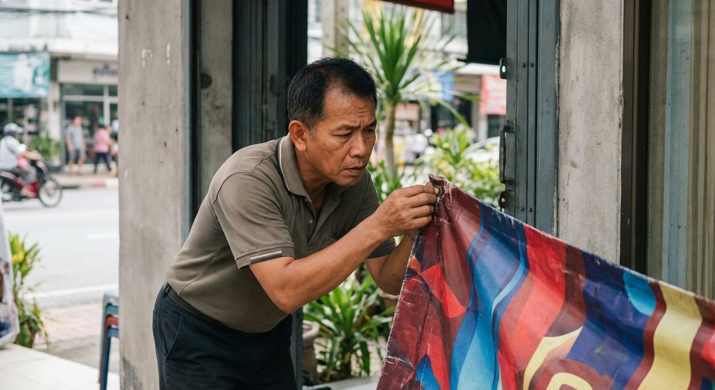 ทริคดูแลป้ายไวนิลและสติ๊กเกอร์ สู้แดดฝนปี 2026 - vinyl-sticker-maintenance-2026