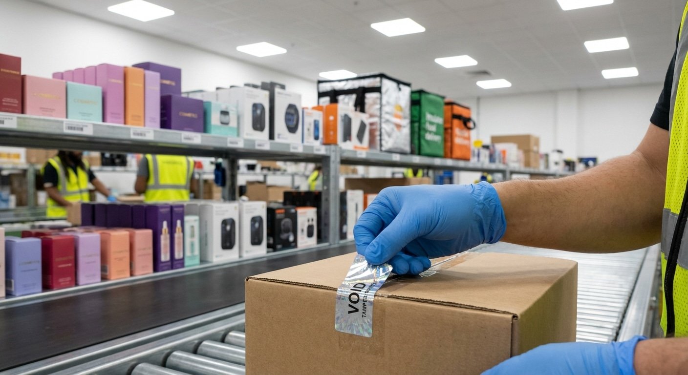 ของปลอมระบาด 2026! กู้ความเชื่อมั่นด้วย 'สติ๊กเกอร์ Void' ตัวช่วยกันเคลมมั่วที่ SME ต้องมี - void-sticker-security-brand-protection-2026