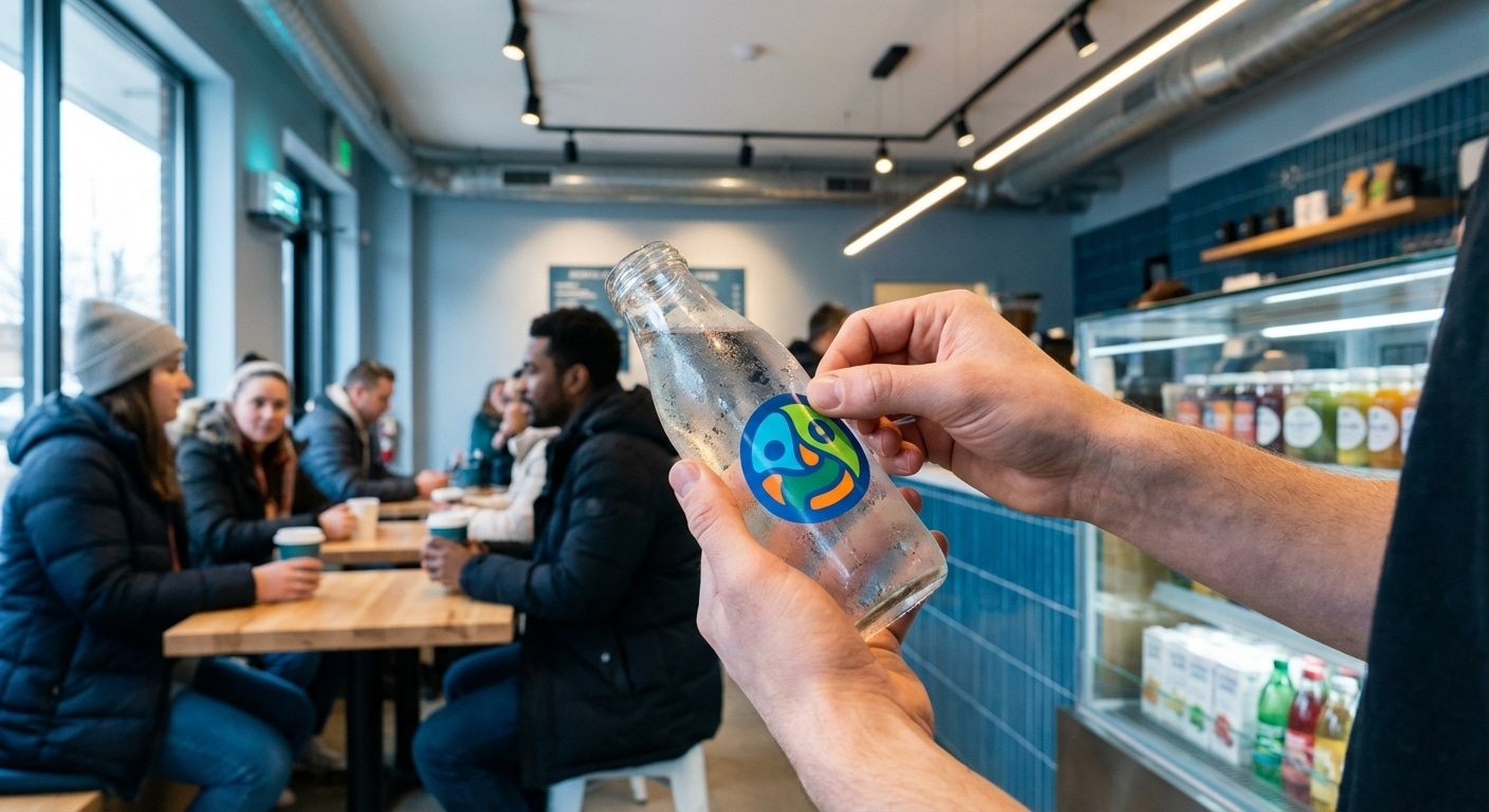 ทำสติ๊กเกอร์กันน้ำติดขวดเครื่องดื่มอย่างไร ให้สีสดไม่ลอก! - waterproof-sticker-for-beverage