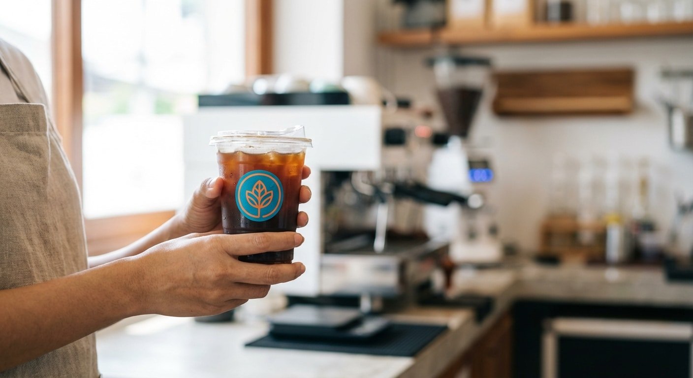 วิธีเลือกสติ๊กเกอร์ติดแก้วกาแฟ สู้ความเย็น-น้ำ ไม่หลุดลอก - waterproof-sticker-for-cafe-cup