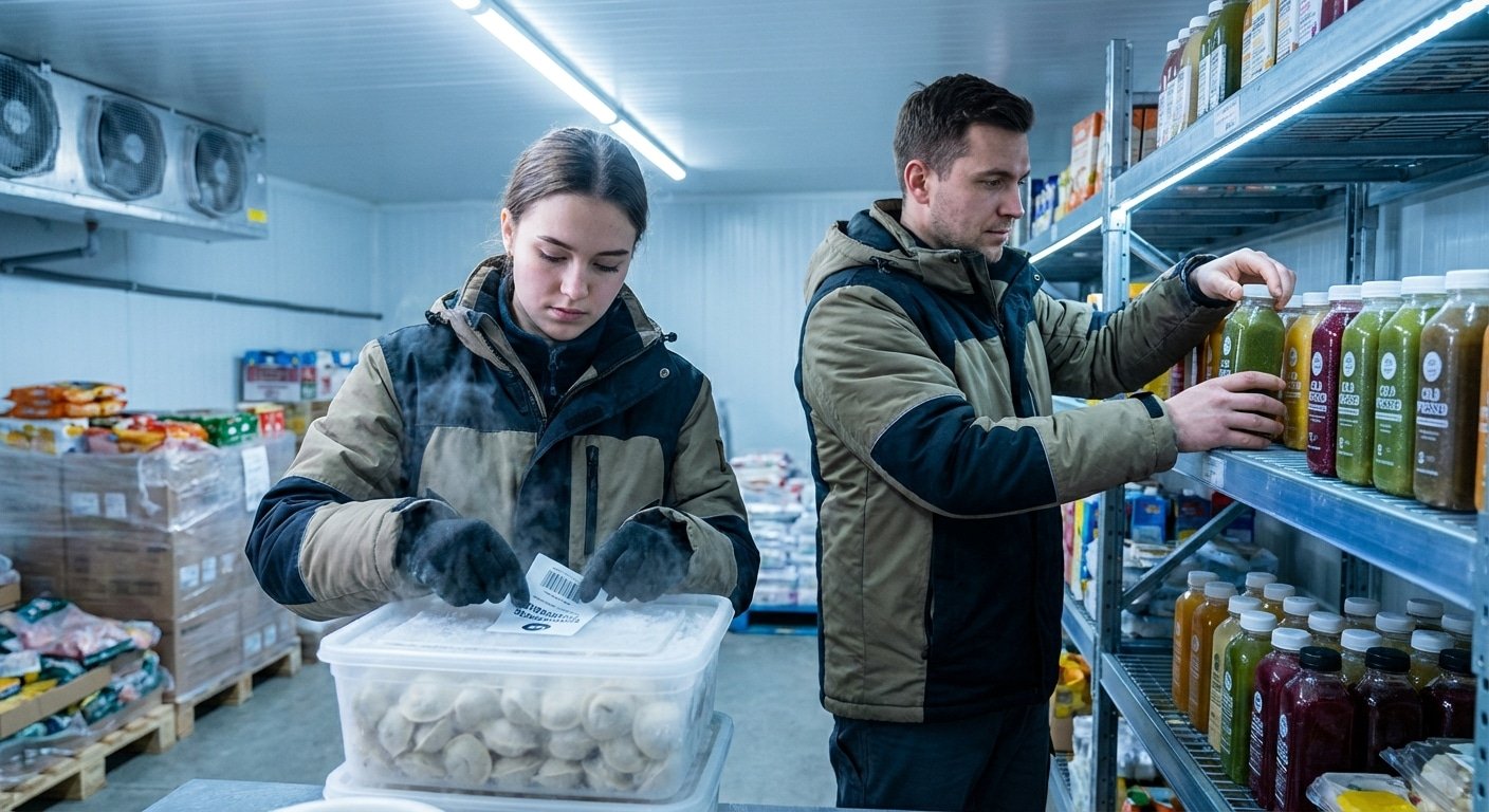 เคล็ดลับเลือกสติ๊กเกอร์กันน้ำ แช่เย็นแค่ไหนโลโก้ก็ไม่หลุด - waterproof-sticker-frozen-food