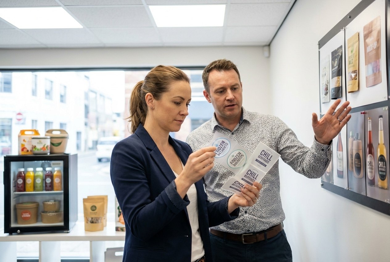 คู่มือเลือกสติ๊กเกอร์กันน้ำ แช่แข็งไม่หลุดลอก ฉบับ SME - waterproof-sticker-guide-sme