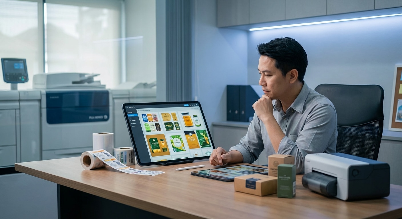 เจาะเทรนด์ 2026: AI พลิกโฉมงานออกแบบสื่อสิ่งพิมพ์ SME - 2026-ai-printing-design-trends