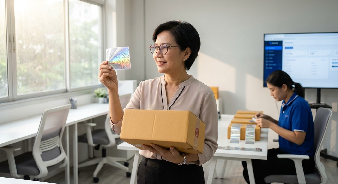 อัปเดต 2026! สติ๊กเกอร์กันปลอม เทรนด์ใหม่ที่ SME ต้องมี - 2026-anti-fake-sticker-trend