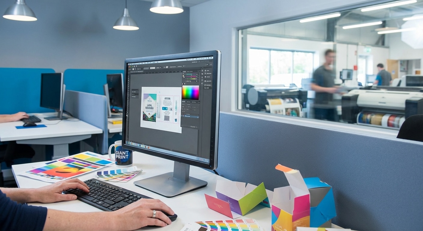 ทริค 2026: วิธีตั้งค่าสีไฟล์งานให้พิมพ์ฉลากสวยตรงปก - 2026-cmyk-printing-color-guide