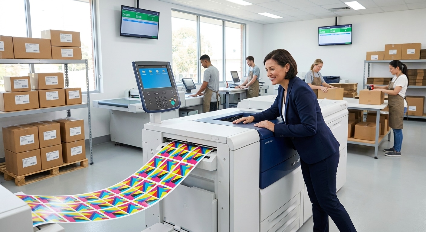 นวัตกรรมการพิมพ์ 2026: สีสดคมชัดยกระดับแบรนด์ SME - 2026-digital-printing-innovation