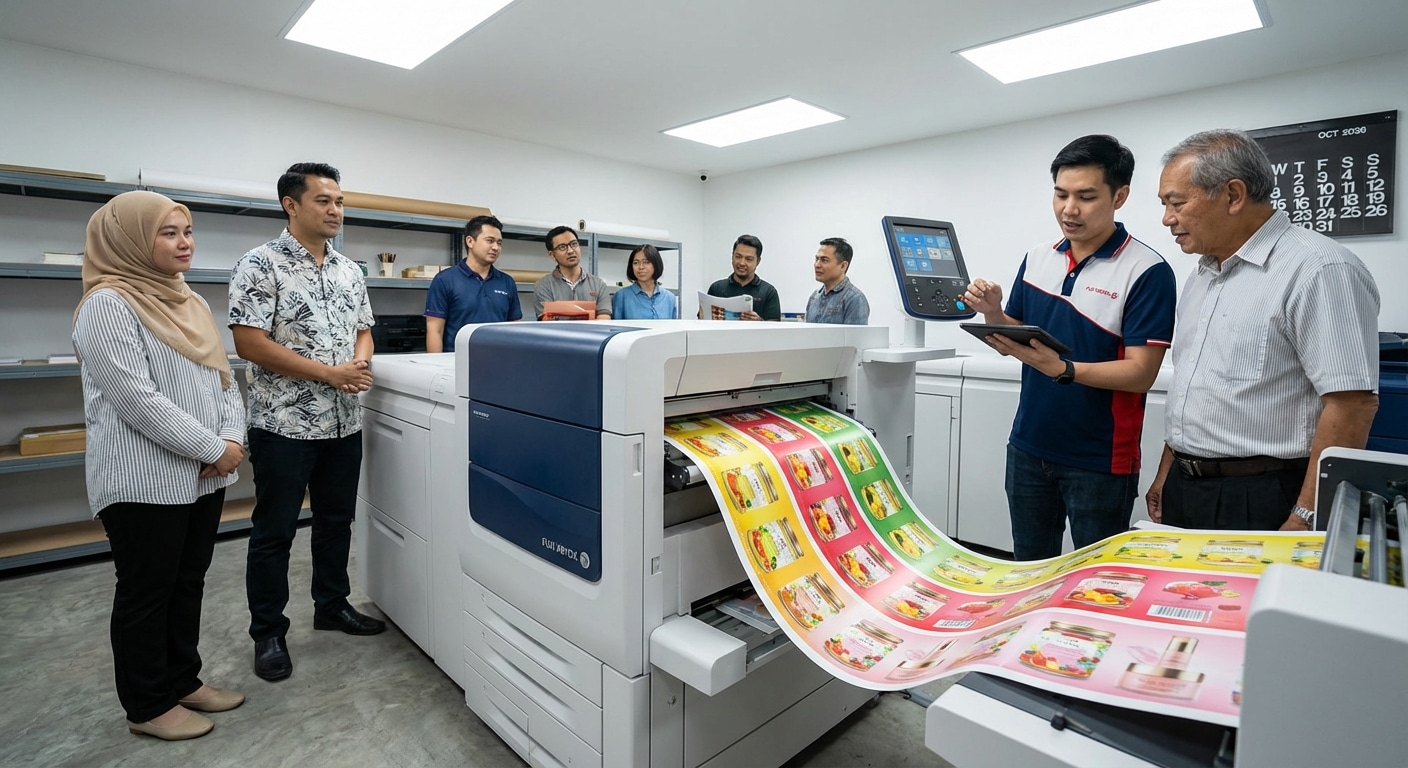 เทคโนโลยีพิมพ์ดิจิทัล 2026: ผลิตฉลากสีสด ไม่มีขั้นต่ำ - 2026-digital-printing-tech-trends