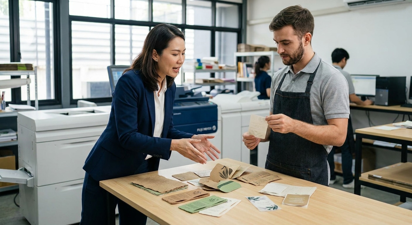 เทรนด์สิ่งพิมพ์ 2026: นวัตกรรมฉลากรักษ์โลกมัดใจลูกค้า SME - 2026-eco-friendly-label-trend