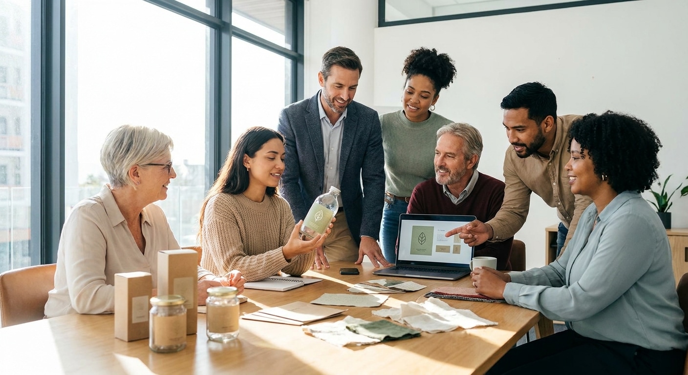 เทรนด์สิ่งพิมพ์ 2026: ฉลากสินค้ารักษ์โลกดันยอดขาย SME - 2026-eco-friendly-packaging-label-trend