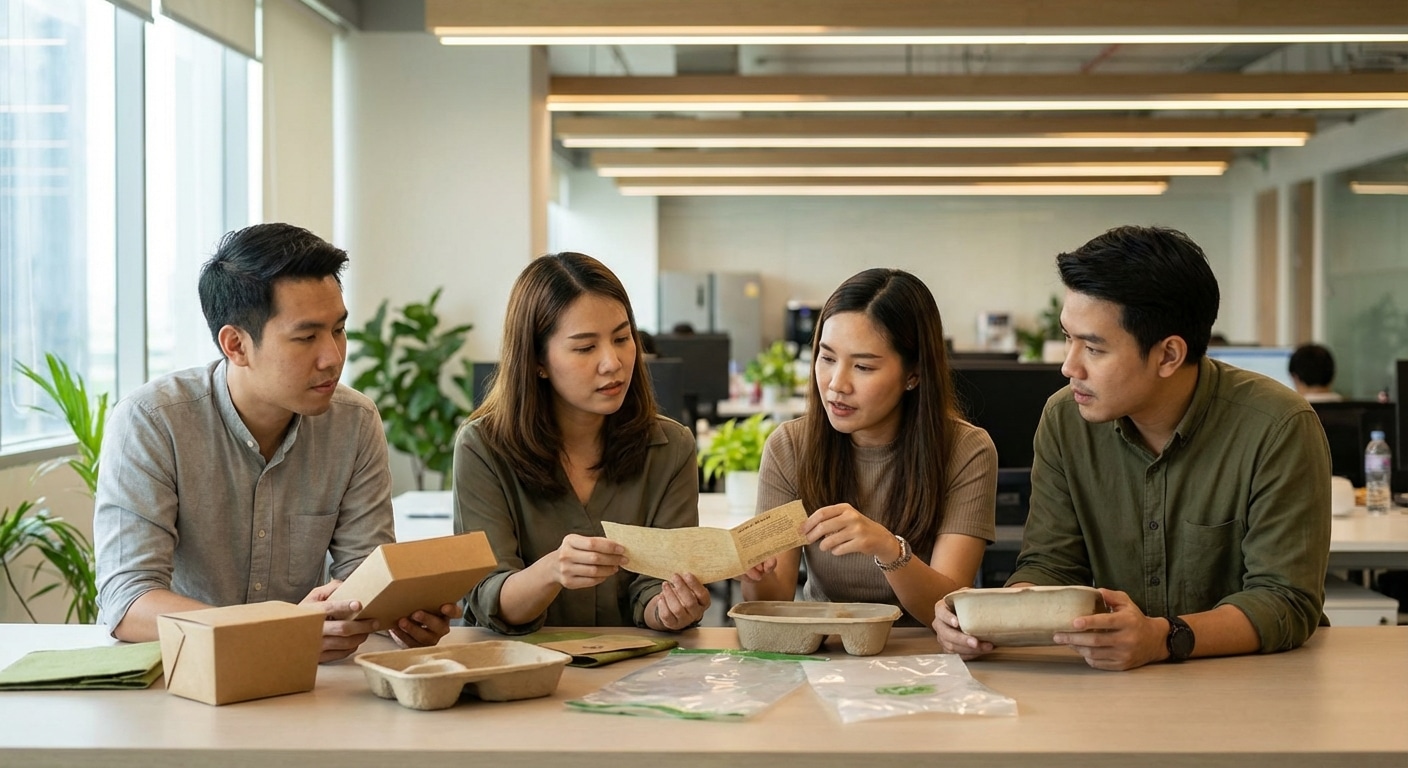 เทรนด์สิ่งพิมพ์ไทย 2026: ฉลากและบรรจุภัณฑ์รักษ์โลกมาแรง - 2026-eco-friendly-print-trend