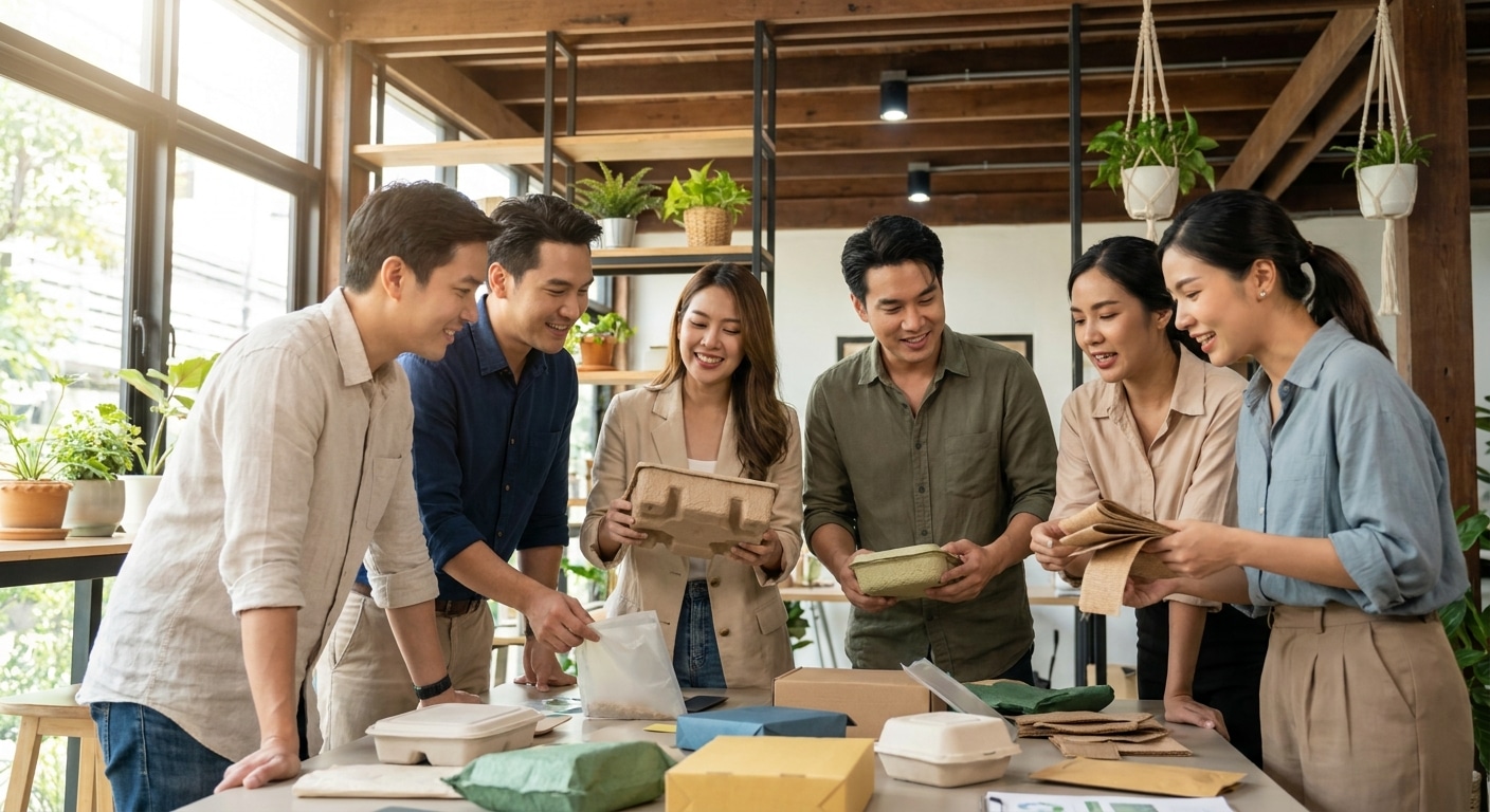 เทรนด์สิ่งพิมพ์ 2026: ฉลากและบรรจุภัณฑ์รักษ์โลกครองใจ SME - 2026-eco-friendly-printing-trend