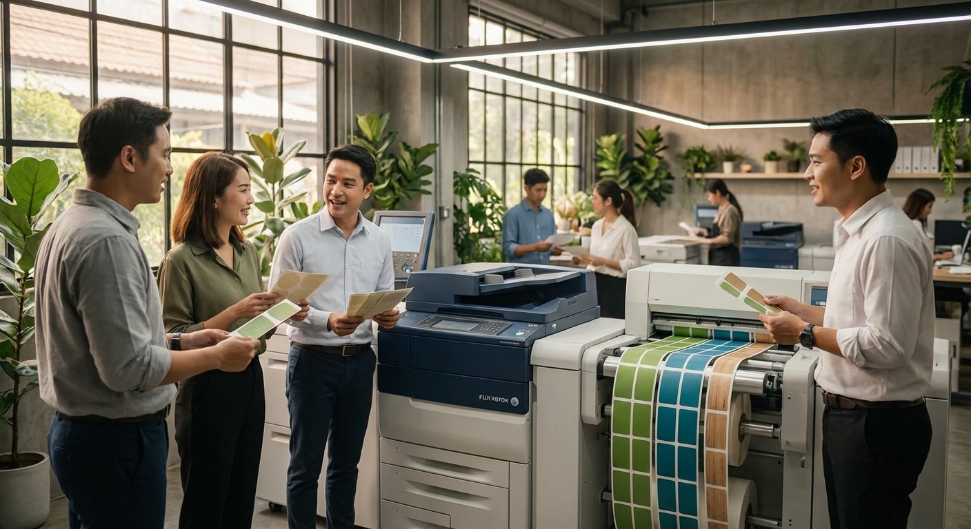 เทรนด์สิ่งพิมพ์ 2026! นวัตกรรมสติ๊กเกอร์รักษ์โลกมาแรง - 2026-eco-friendly-sticker-trend