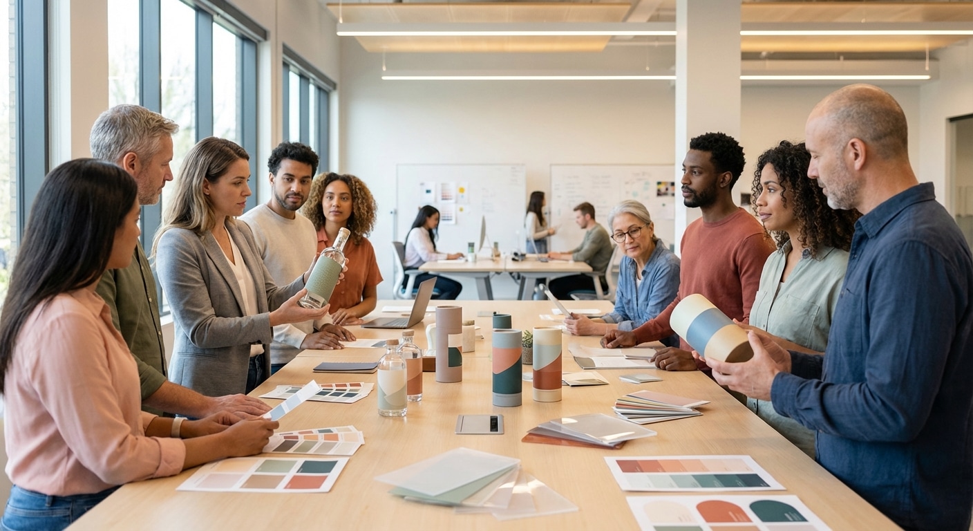 รีแบรนด์แพ็กเกจจิ้ง 2026! ดีไซน์มินิมอลเพิ่มมูลค่า SME - 2026-minimal-packaging-design