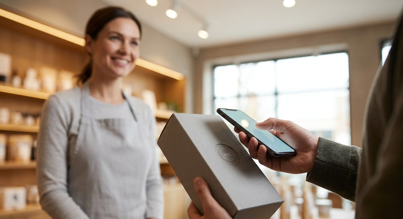 เทรนด์บรรจุภัณฑ์ 2026: ดันยอดขายด้วยฉลากอัจฉริยะ (NFC) - 2026-smart-label-nfc-trend