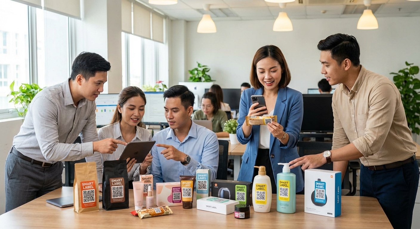 เทรนด์พิมพ์ 2026: ฉลากอัจฉริยะ (Smart Label) ดันยอดขาย SME - 2026-smart-label-printing-trend