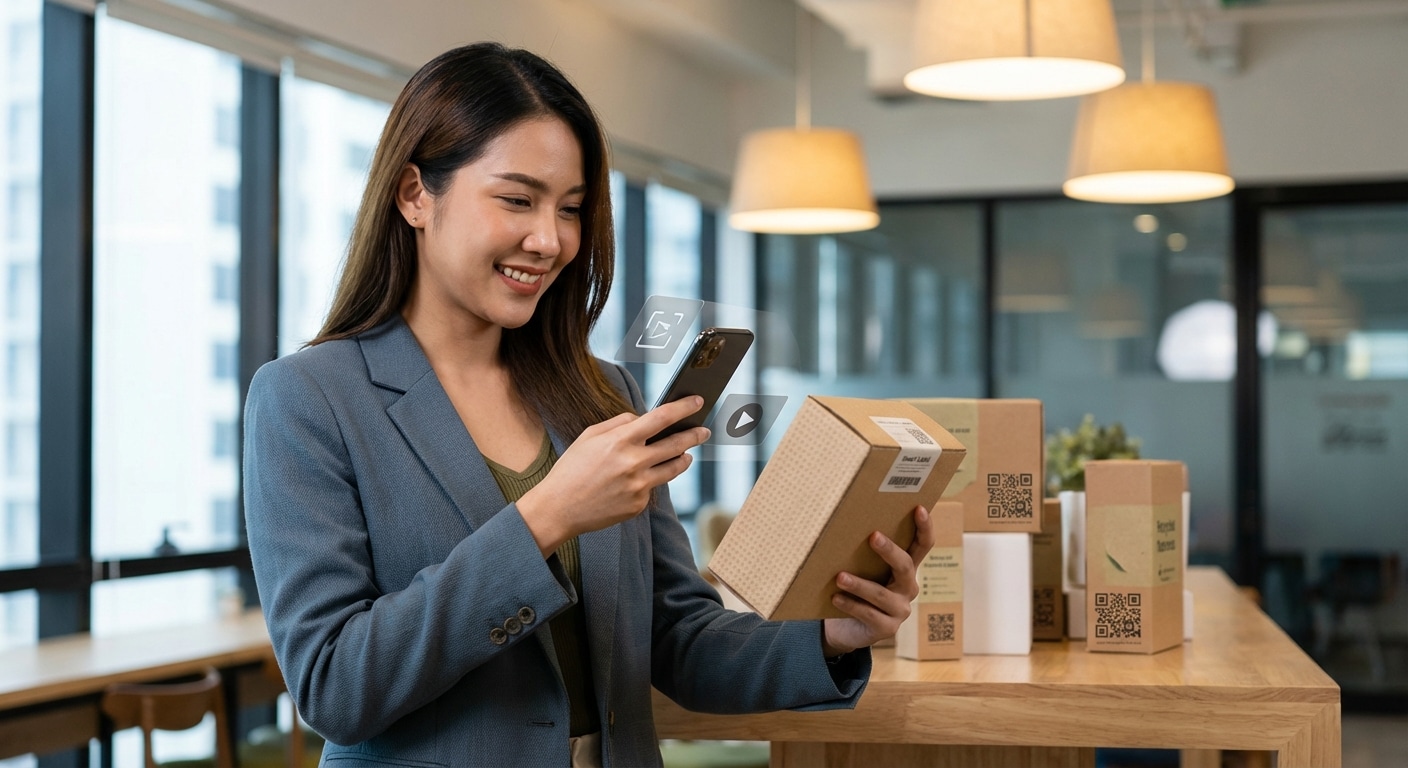 เทรนด์สิ่งพิมพ์ 2026: ฉลากอัจฉริยะที่แบรนด์ SME ต้องจับตา - 2026-smart-label-printing-trend