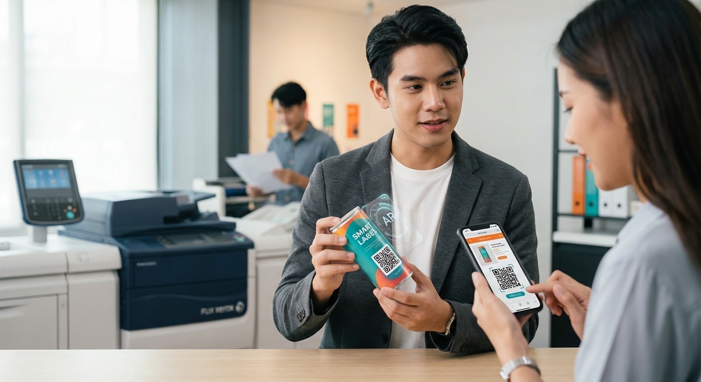 เทรนด์ 2026: ฉลากสินค้าอัจฉริยะ AR & QR Code ดันยอด SME - 2026-smart-label-qr-trend