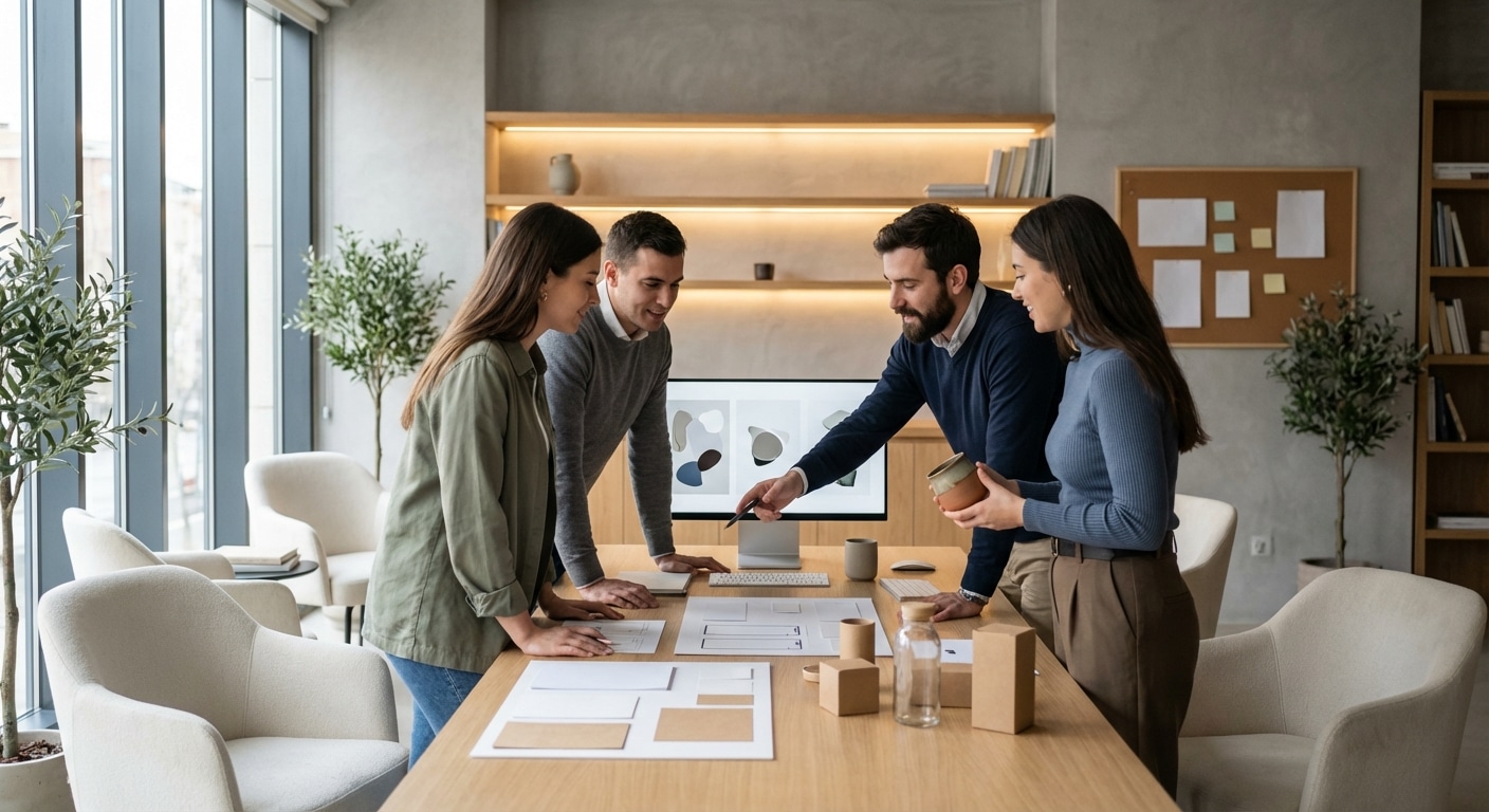 เทรนด์ออกแบบโลโก้ 2026! ปั้นแบรนด์ SME ให้ปัง - 2026-sme-logo-packaging-design