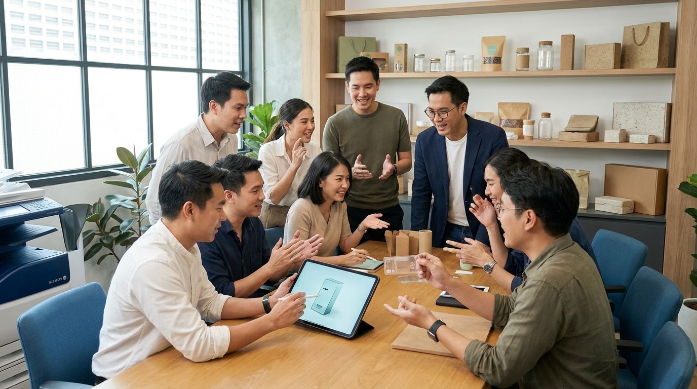 ส่องเทรนด์ออกแบบแพ็กเกจจิ้ง 2026 นวัตกรรมสิ่งพิมพ์เพื่อ SME - 2026-sme-packaging-design-trends