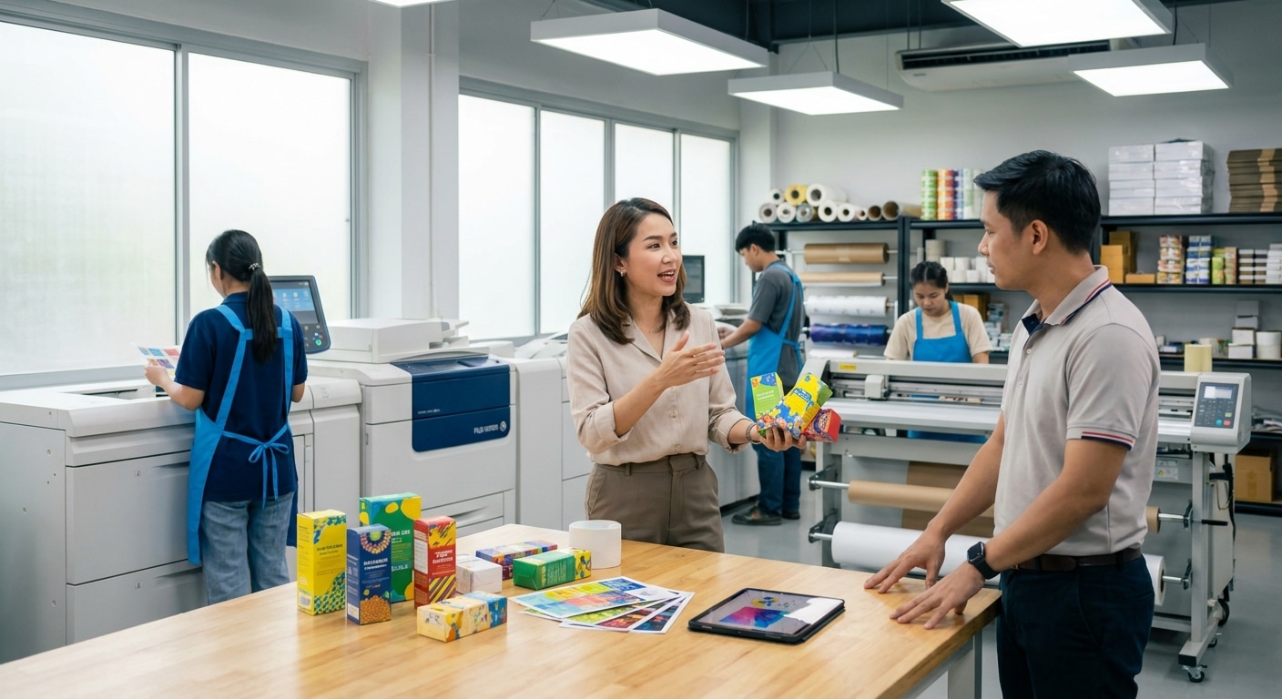 เทรนด์สื่อสิ่งพิมพ์ 2026-2027: อนาคตแพ็กเกจจิ้ง SME ไทย - 2026-thai-packaging-printing-trend