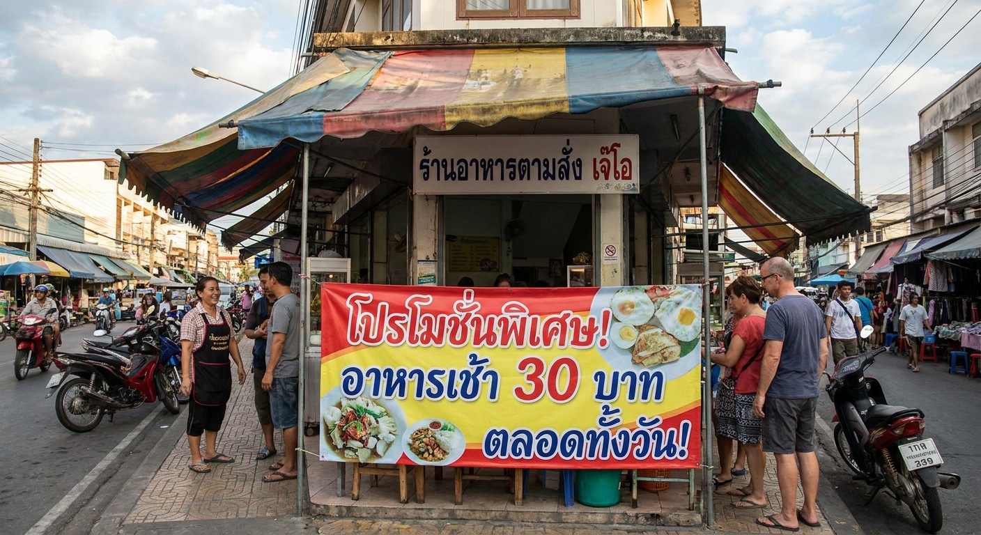 เทรนด์โฆษณา 2026: ป้ายไวนิลหน้าร้านกลับมาบูม ดันยอด SME - 2026-vinyl-signage-advertising-trend