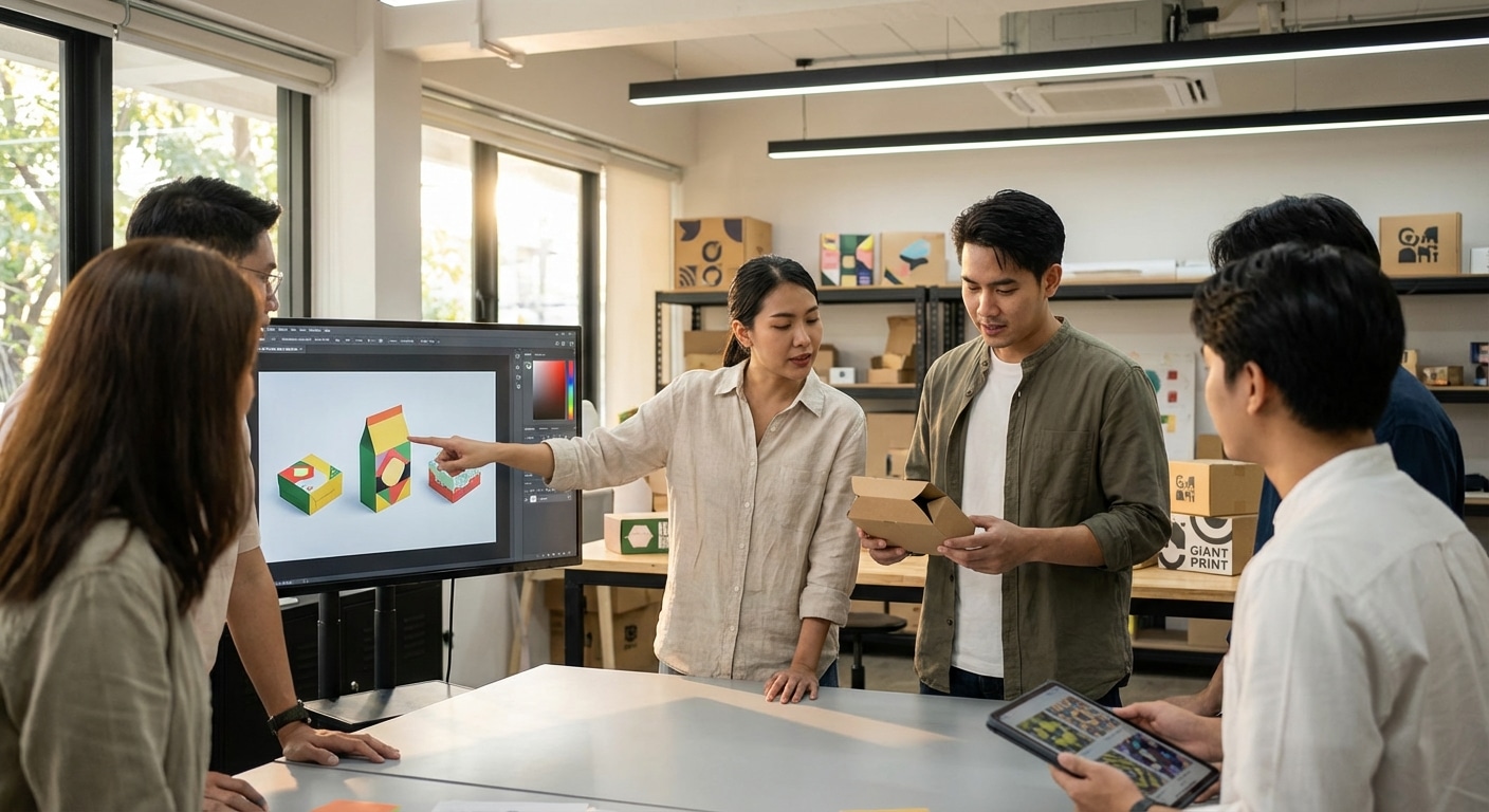 เจาะเทรนด์ออกแบบ 2026: AI พลิกโฉมวงการแพ็กเกจจิ้ง SME - ai-packaging-design-trend-2026