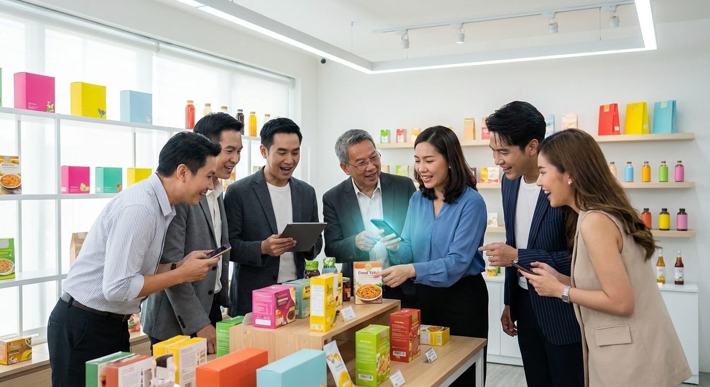 เทรนด์สิ่งพิมพ์ 2026! ผสาน AR บนฉลากสินค้า ดึงลูกค้าช้อป - ar-smart-packaging-trend-2026