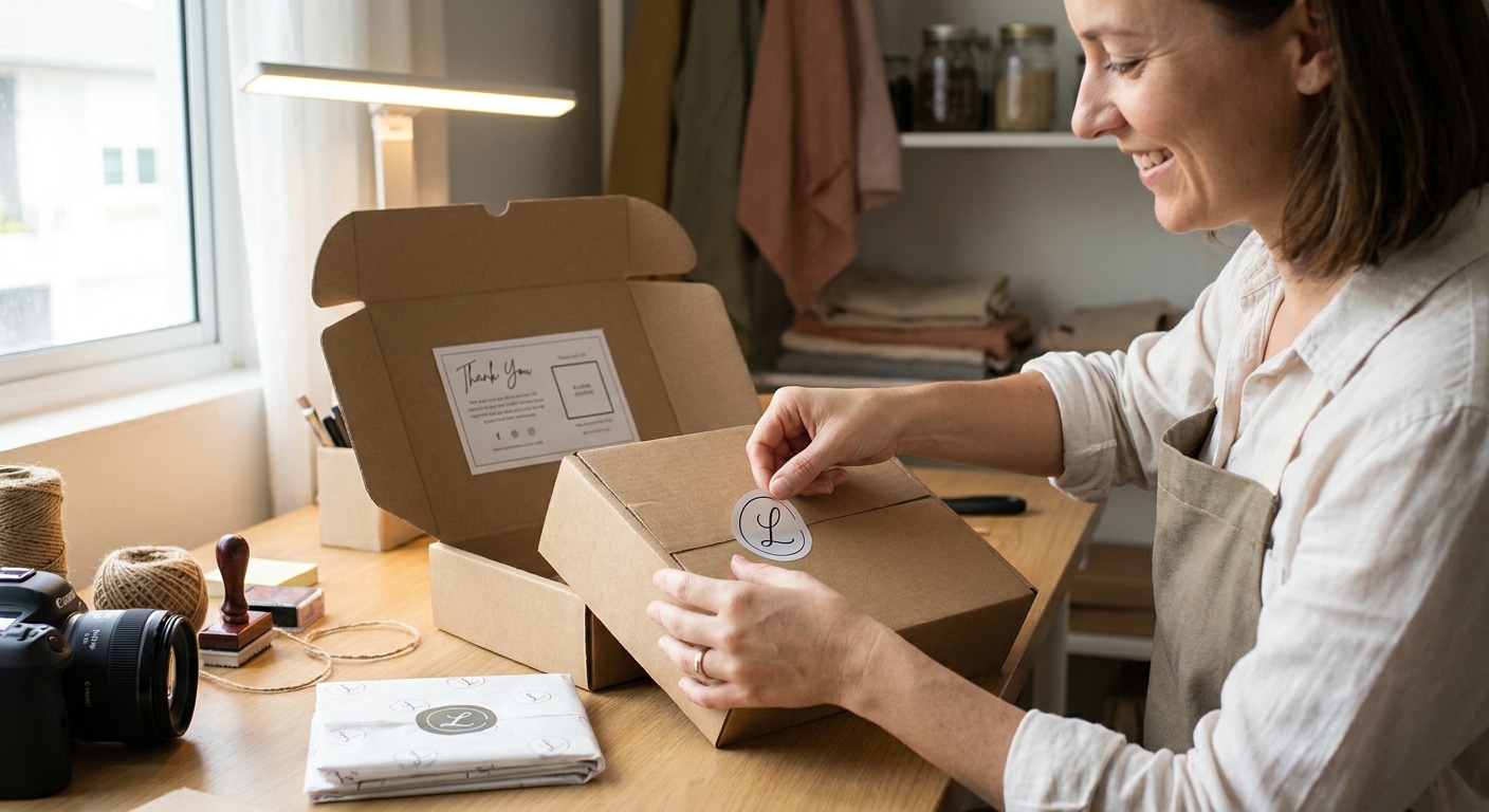 เพิ่มยอดซื้อซ้ำด้วย สติ๊กเกอร์และการ์ดขอบคุณมัดใจลูกค้า - boost-sales-thank-you-card