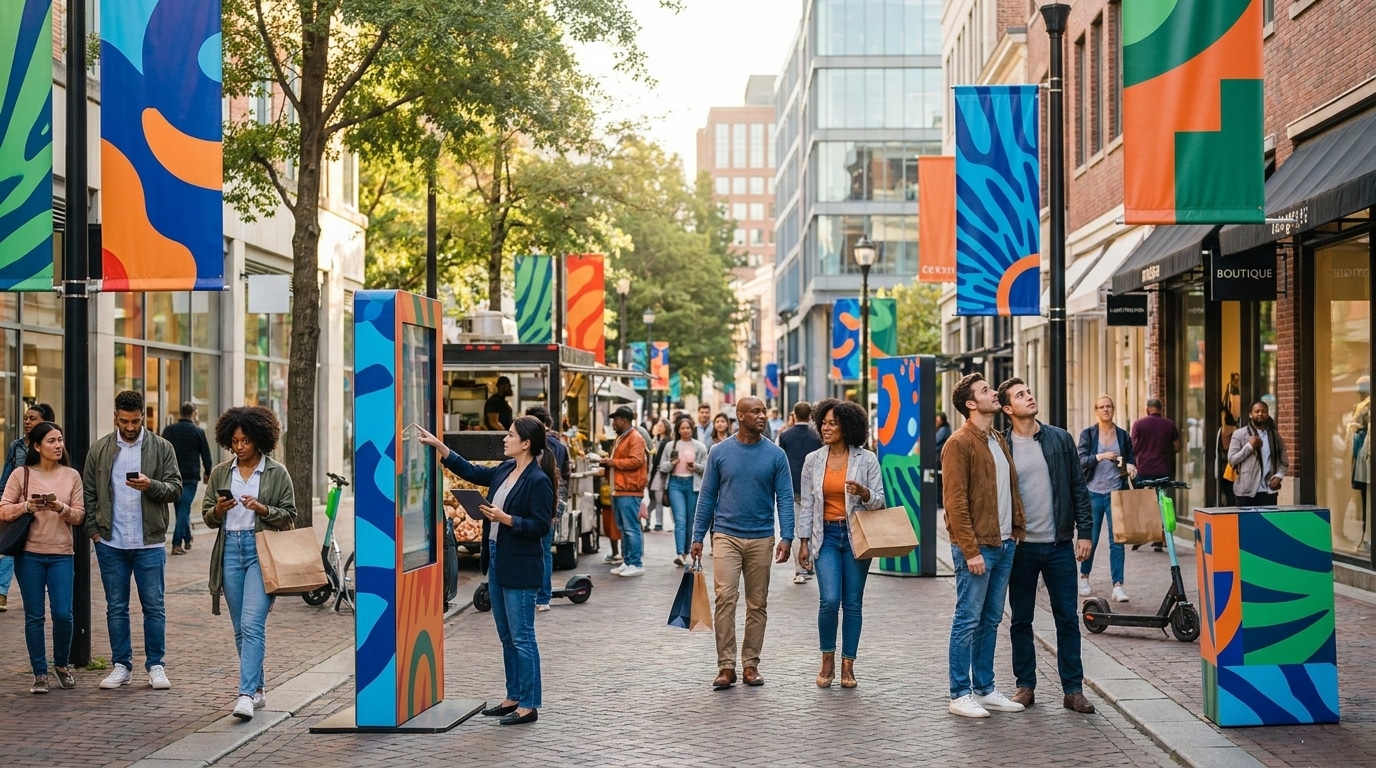 กระตุ้นยอดขาย 2026! ดึงคนเข้าร้านด้วยป้ายไวนิลและสแตนดี้ - boost-sales-vinyl-standee-2026