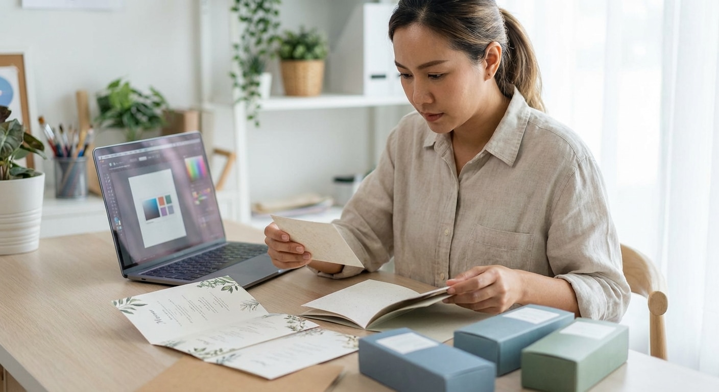 สร้างแบรนด์ให้ปัง! ทริคออกแบบโลโก้และสิ่งพิมพ์มัดใจลูกค้า - brand-identity-logo-print-design